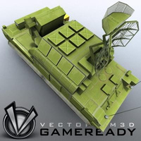 Preview image for 3D product Game Ready - SA-15 Gauntlet